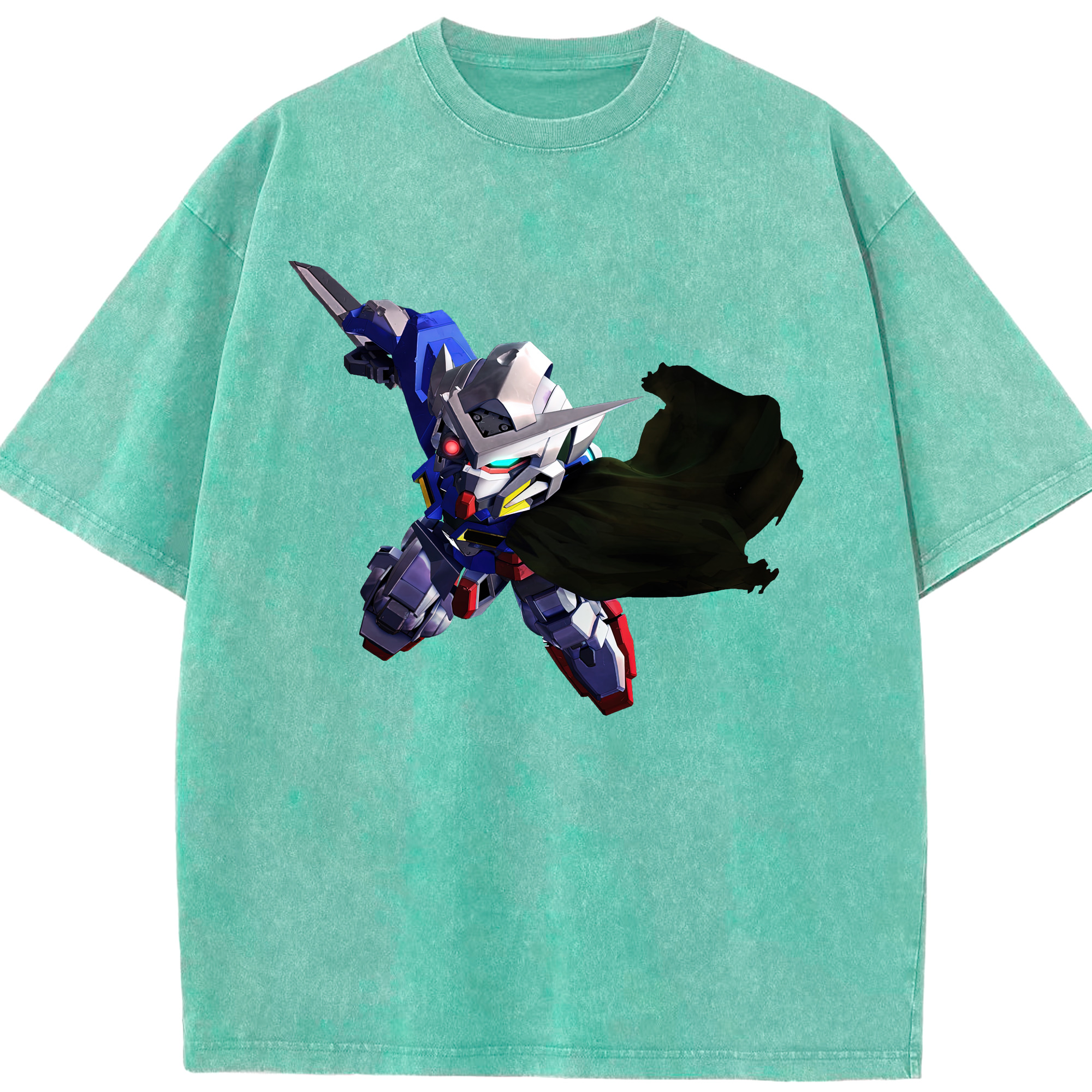 （画像用） 機動戦士ガンダム Mobile Suit Gundam 綿100% ヴィンテージ風 半袖Tシャツ（フロントプリント）